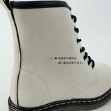 レースアップ ショートブーツ 新品未使用!表皮に黒い斑点あり | Scramble | 詳細画像12