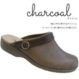 チャコール | 日本製 カジュアルサボコンフォ ートシューズ | Scramble
