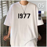 【SETUP7】1977 オーバーサイズロゴ入り半袖Tシャツ KNF037 | SETUP7【MEN】 | 詳細画像1