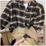 【SETUP7】カジュアルオーバーチェックシャツ KNF151 | SETUP7【WOMEN】 | 詳細画像1