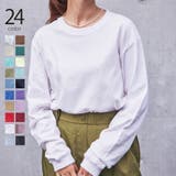 5 6オンス リブロングスリーブTシャツ | SETUP7【WOMEN】 | 詳細画像1 