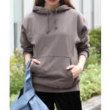 チャコールグレー | 【UNITED ATHLE】10オンス ヘビーウェイトフーデットパーカー | SETUP7【WOMEN】