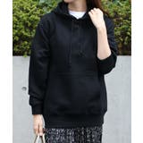 ブラック | 【UNITED ATHLE】10オンス ヘビーウェイトフーデットパーカー | SETUP7【WOMEN】