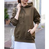 カーキ | 【UNITED ATHLE】10オンス ヘビーウェイトフーデットパーカー | SETUP7【WOMEN】