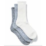 グレー系その他2 | 3パック クルーソックス 3P | SETUP7【MEN】