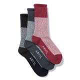 マルチ | 3パック クルーソックス 3P | SETUP7【MEN】