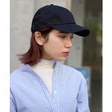 ブラック | 【NEWHATTAN】NYC 6パネル ベースボールCAP/ニューハッタン | SETUP7【WOMEN】