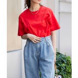 レッド | 【Printstar】7 4オンス スーパーヘビーTシャツ | SETUP7【WOMEN】