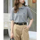 ダークグレー | 【U.S. POLO ASSN.】ワンポイントロゴPOLOシャツ | SETUP7【WOMEN】