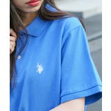 ブルー系その他3 | 【U.S. POLO ASSN.】ワンポイントロゴPOLOシャツ | SETUP7【WOMEN】