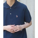ネイビー系3 | 【U.S. POLO ASSN.】ワンポイントロゴPOLOシャツ | SETUP7【WOMEN】