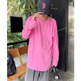 ピンク系 | 【printstar】5 6オンス ヘビーウェイトロングスリーブTシャツ | SETUP7【WOMEN】