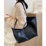【MAISON BREEZE】フェイクレザーエコバッグ スタンダート KNF | SETUP7【WOMEN】 | 詳細画像4