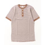 ブラウン | 【Healthknit】ヘンリーネックワッフル半袖パックTEEシャツ サーマル半… | SETUP7【MEN】
