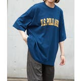 USPOLO カレッジロゴ刺繍&袖ワンポイントロゴ Tシャツ | SETUP7【MEN】 | 詳細画像38 