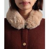 ベージュ | 【SETUP7】エコ FUR プチマグネット付き CLIR | SETUP7【WOMEN】