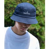 ネイビー | ノーティカロゴ刺繍バケットハット BUCKET HAT | SETUP7【MEN】