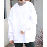 ホワイト | 【UNITED ATHLE】10オンス ビッグシルエットクルーネックスウェット(… | SETUP7【MEN】