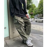 ユーティリティーウォーターレジストオーバーサイズカーゴパンツ | SETUP7【MEN】 | 詳細画像34