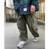 ユーティリティーウォーターレジストオーバーサイズカーゴパンツ | SETUP7【MEN】 | 詳細画像40