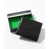 ブラック | 【TOMMY HILFIGER】二つ折り財布 31TL130088 | SETUP7【MEN】