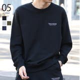 【MAISON CLUB】ワンポイント刺繍スウェット LESS IS MORE | SETUP7【MEN】 | 詳細画像1