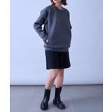 ドライストレッチクルーネックトレーナー長袖 ダンボールニット MS2131 | SETUP7【MEN】 | 詳細画像22