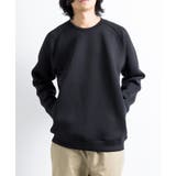 ドライストレッチクルーネックトレーナー長袖 ダンボールニット MS2131 | SETUP7【MEN】 | 詳細画像1