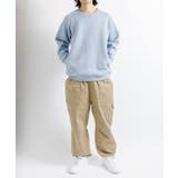 ドライストレッチクルーネックトレーナー長袖 ダンボールニット MS2131 | SETUP7【MEN】 | 詳細画像36