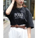 【POLO BCS】overサイズ print Tee | SETUP7【WOMEN】 | 詳細画像15 