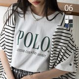 【POLO BCS】overサイズ print Tee | SETUP7【WOMEN】 | 詳細画像1 