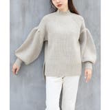 【SETUP7】バルーンスリーブハイネックプルオーバーニット trc | SETUP7【WOMEN】 | 詳細画像2 