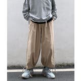 ベージュ | 【SETUP7】オーバーサイズドローコードパンツ KNF | SETUP7【MEN】