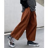 テラコッタ | 【SETUP7】オーバーサイズドローコードパンツ KNF | SETUP7【MEN】