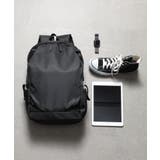 ブラック | 【SETUP7】USBポート付きバックパック KNF | SETUP7【MEN】