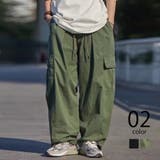 【SETUP7】ワイドルーズミリタリーカーゴパンツ KNF | SETUP7【MEN】 | 詳細画像1