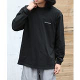ブラック | 【SETUP7】ワンポイント刺繍ロングスリーブTee LESS IS MORE | SETUP7【MEN】