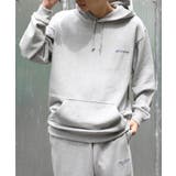 【SETUP7】ワンポイント刺繍プルオーバーパーカー LESS IS MORE | SETUP7【MEN】 | 詳細画像4