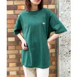 グリーン | 【Dickies】天竺ミニワッペン半そでTシャツ 3278-5430 | SETUP7【MEN】