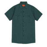 グリーン | 【RED KAP】4.25ozワークシャツ半袖 RDKP-S0024 | SETUP7【MEN】