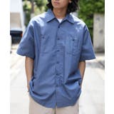 ブルー | 【RED KAP】4.25ozワークシャツ半袖 RDKP-S0024 | SETUP7【MEN】
