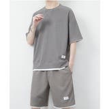 【SETUP7】ワッフル半袖Tee ハーフパンツ セットアップ KNF008 | SETUP7【MEN】 | 詳細画像5