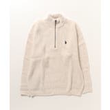 アイボリー | 【U.S. POLO ASSN.】ハーフジップニット PLM33401 | SETUP7【MEN】