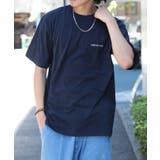 ネイビー | 【SETUP7】ワンポイント刺繍Basic Tee LESS IS MORE | SETUP7【MEN】