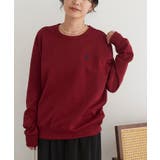 Classicalワンポイントロゴ ダブルフェイススウェット 3本針STトレーナー | SETUP7【WOMEN】 | 詳細画像24