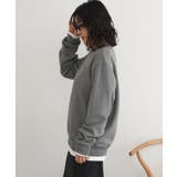 Classicalワンポイントロゴ ダブルフェイススウェット 3本針STトレーナー | SETUP7【WOMEN】 | 詳細画像53