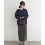 Classicalワンポイントロゴ ダブルフェイススウェット 3本針STトレーナー | SETUP7【WOMEN】 | 詳細画像70