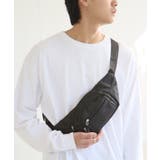 ブラック | 【SETUP7】ベーシックウエストバック ボディバッグ KNF037 | SETUP7【MEN】