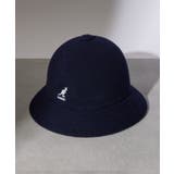 ネイビー | 【KANGOL】WOOL CASUAL ベル型ハット | SETUP7【MEN】
