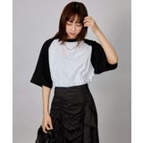 ホワイト×ブラック | 【United Athle】5.6オンス ラグランTシャツ 5041 | SETUP7【WOMEN】